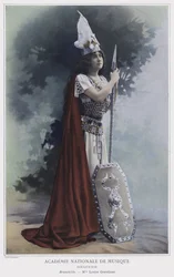 Louise Grandjean as Brunnhilde in Siegfried